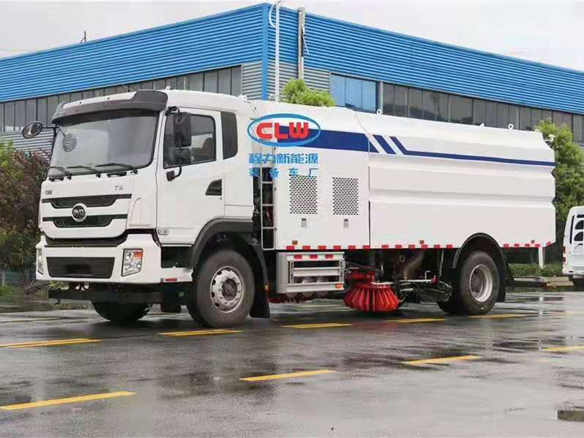 比亞迪新能源純電動洗掃車(比亞迪路面洗掃車廠家)
